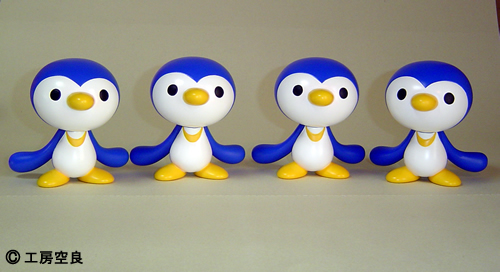 過去製作事例画像　ペンギンキャラ